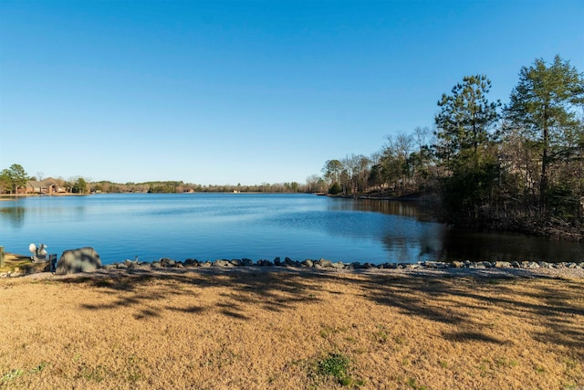 property view of water