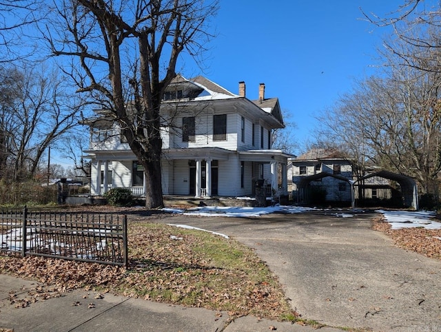 view of front of house