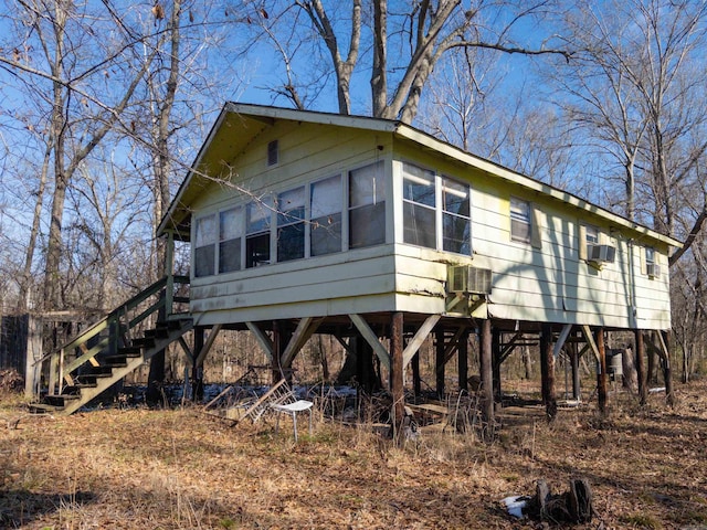 view of property exterior