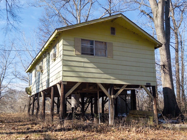 view of side of property