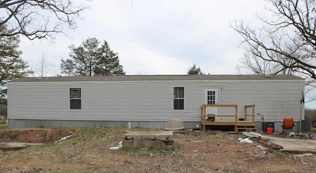 view of back of property