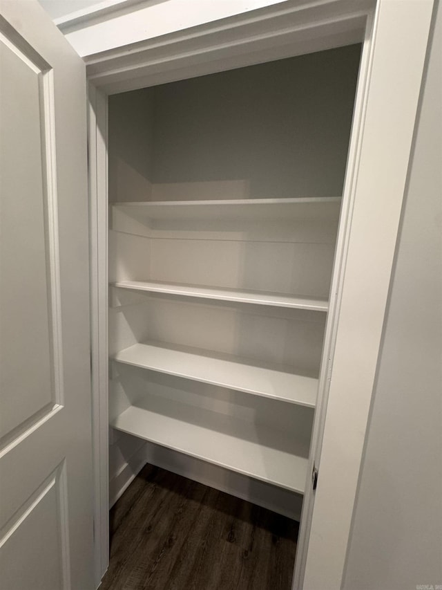 view of closet