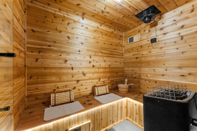 view of sauna / steam room