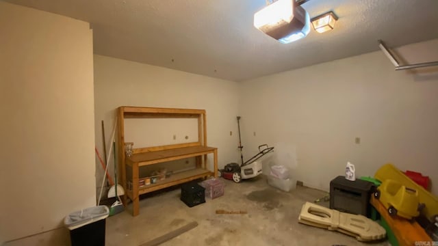 miscellaneous room featuring concrete flooring