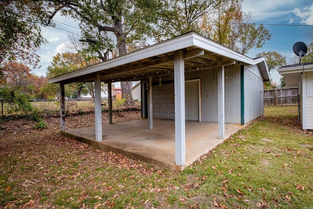 exterior space featuring a yard