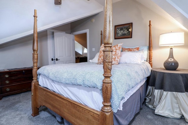 carpeted bedroom featuring ceiling fan and a closet