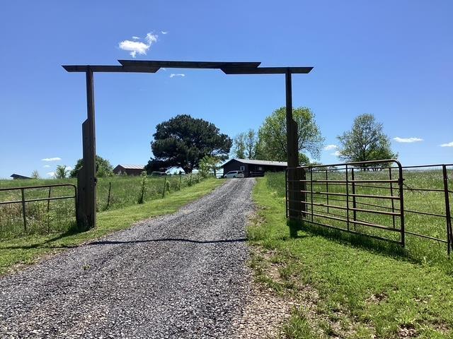 view of street featuring a rural view