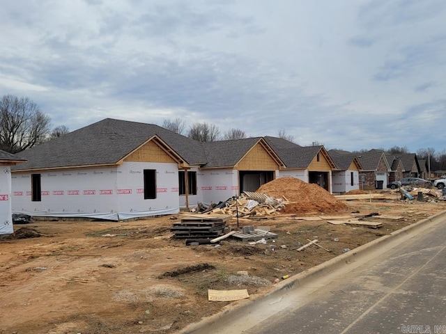 view of property in mid-construction