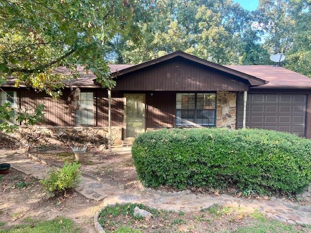 view of ranch-style home