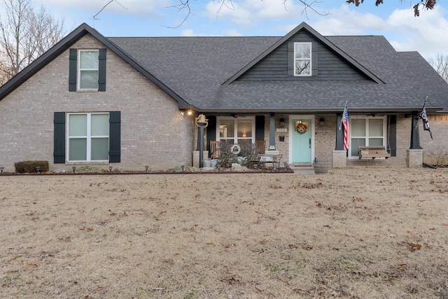 view of front of house featuring a porch