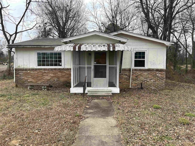 view of bungalow-style home