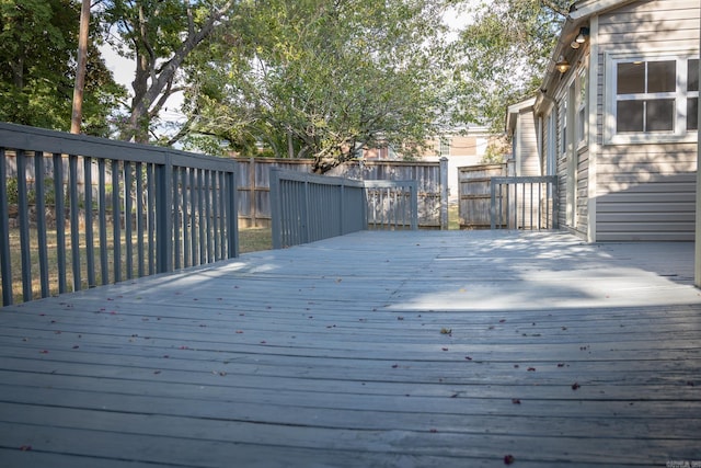 view of deck