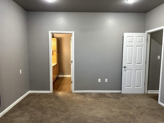 interior space with carpet flooring