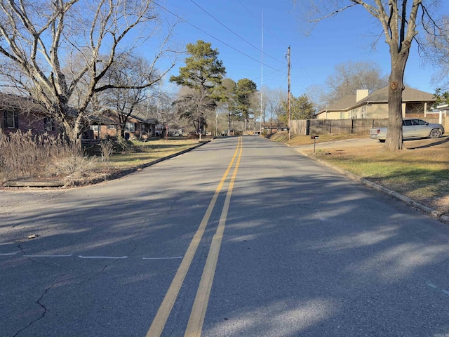 view of road