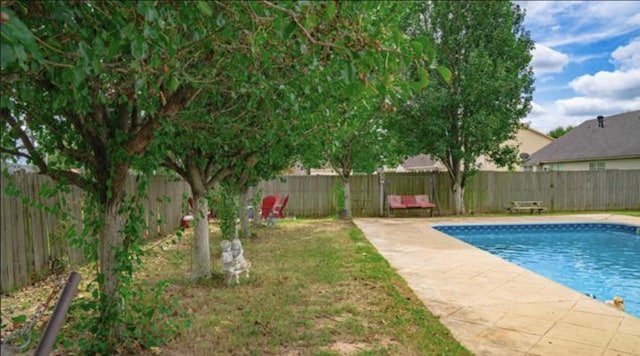 view of pool