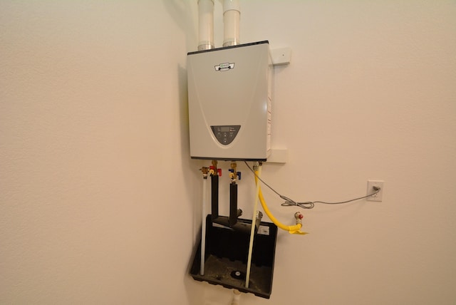 utilities with tankless water heater