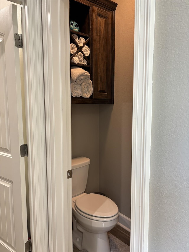 bathroom with toilet