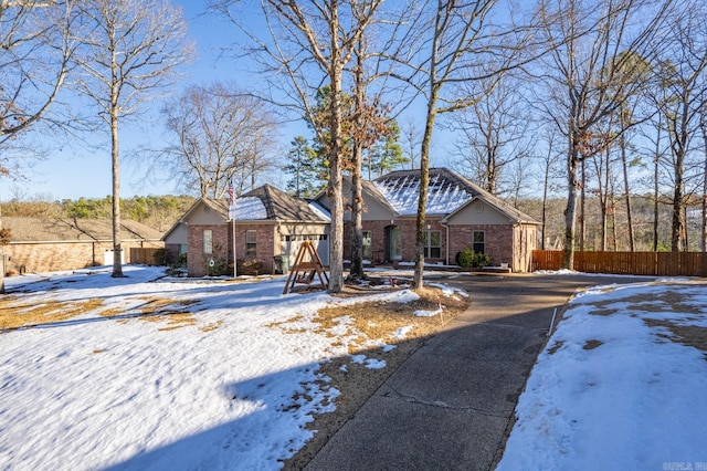 view of ranch-style home