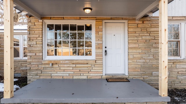 view of property entrance