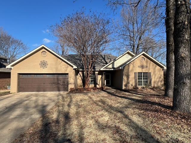 ranch-style house with a garage