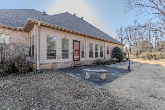 view of back of property