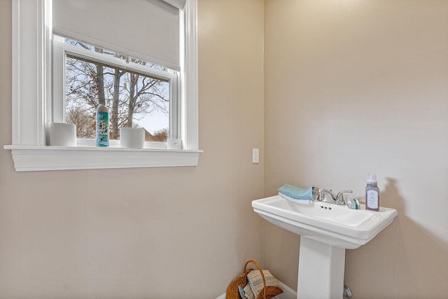 bathroom with sink