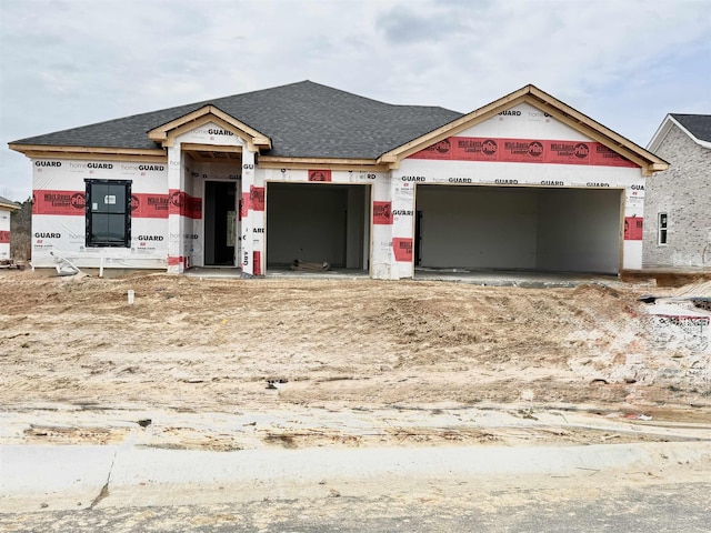 view of property under construction