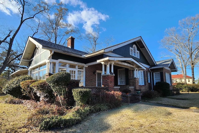 view of side of property