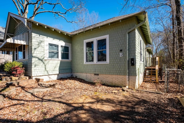 view of property exterior