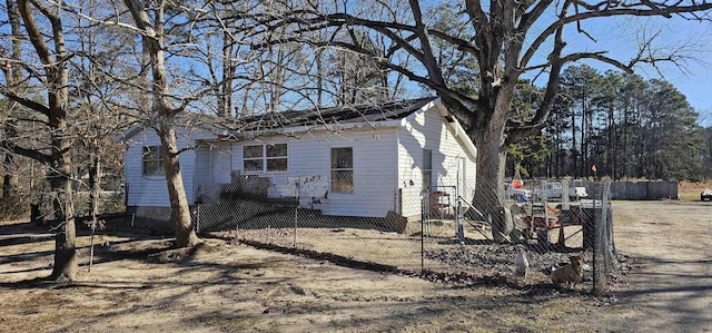 view of property exterior