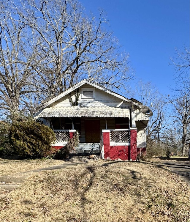 view of property exterior