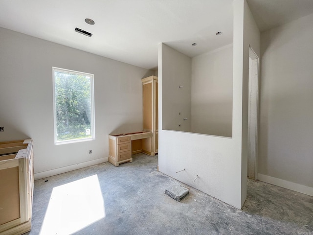 19100 Waterview Meadow Ln, Roland, AR 72135 - unfurnished dining area with an office area and baseboards