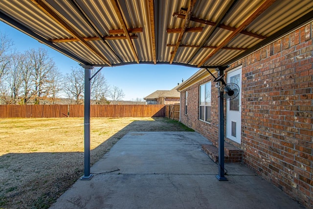 view of patio