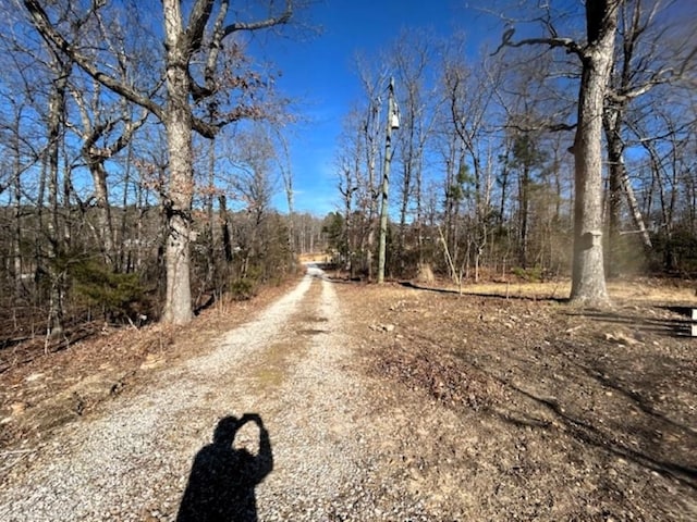 view of road