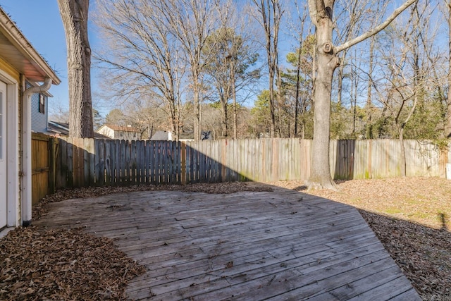 view of deck