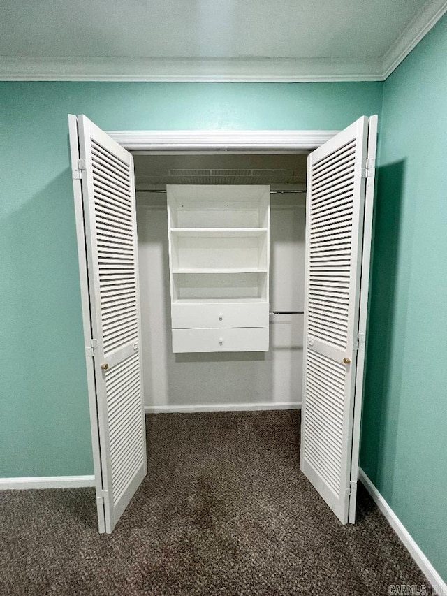 view of closet