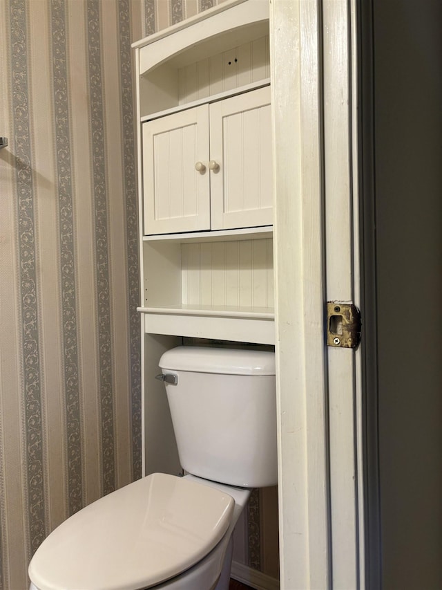 bathroom with toilet