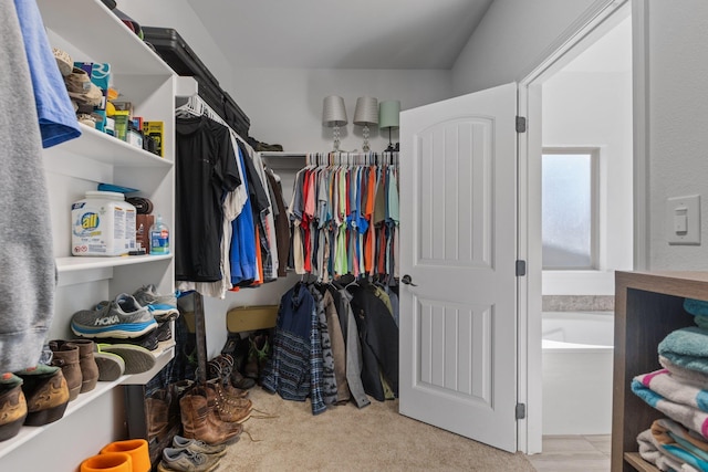 6898 Grace Village Dr, Alexander, AR 72002 - spacious closet featuring light colored carpet