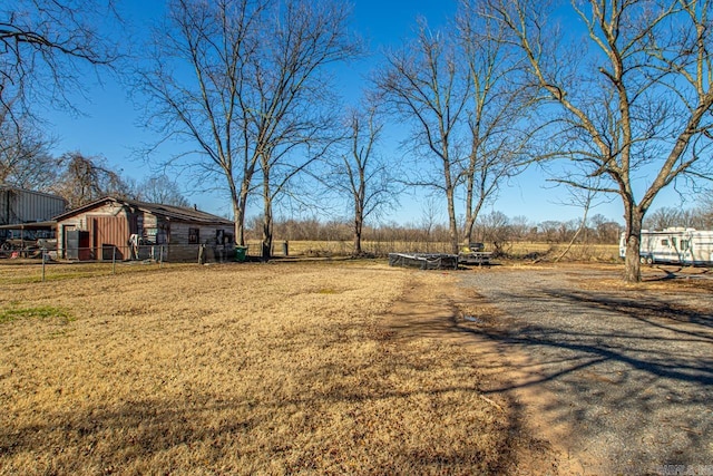 view of yard