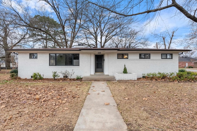 view of ranch-style home