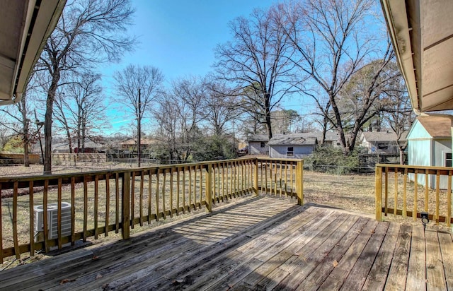 8 Woodmere Pl, Sherwood, AR 72120 - deck featuring cooling unit