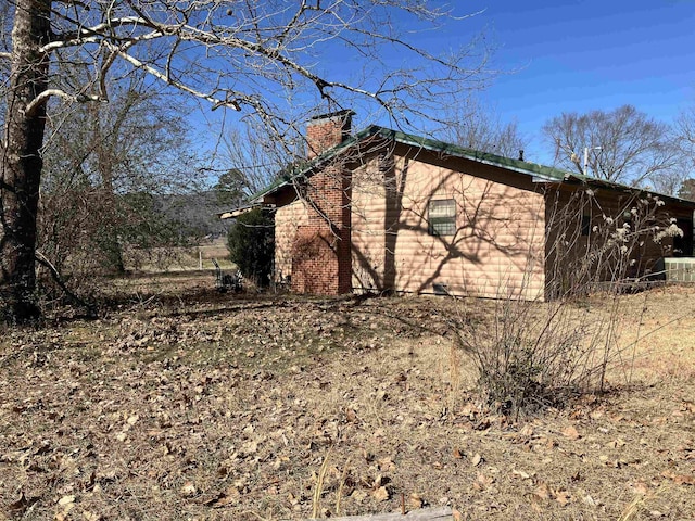 view of side of property