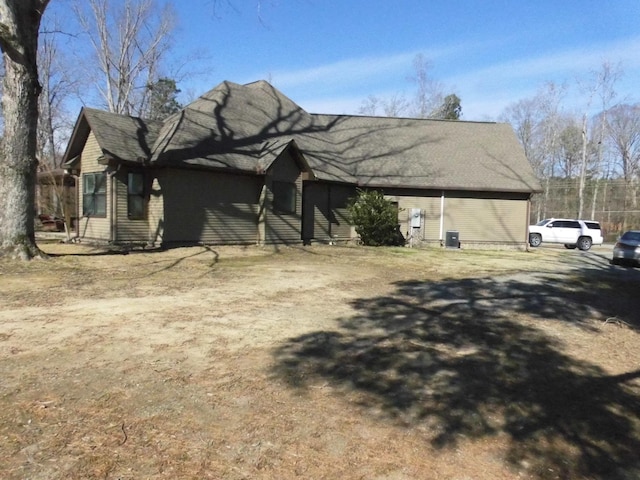 view of side of home