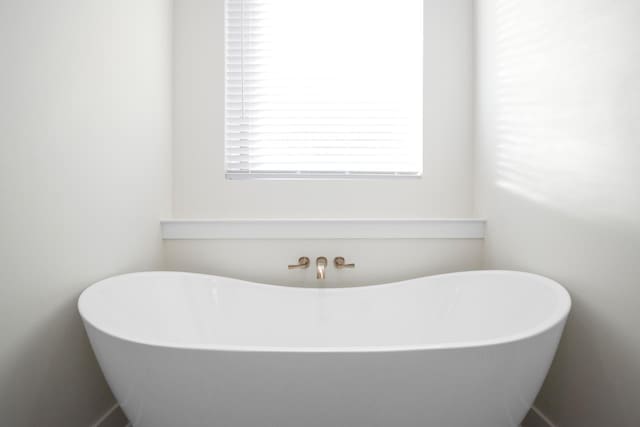 bathroom with a bathing tub