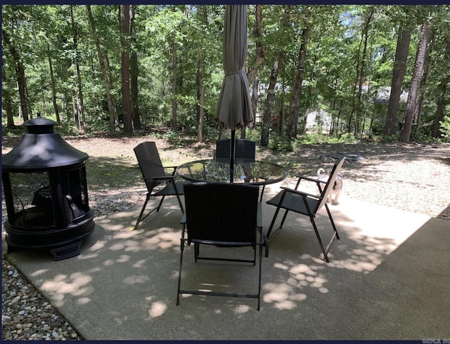 view of patio