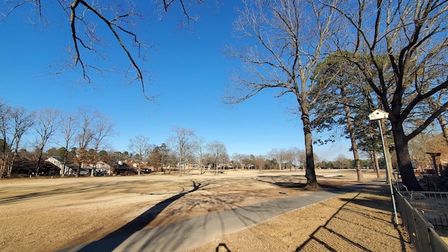 view of road