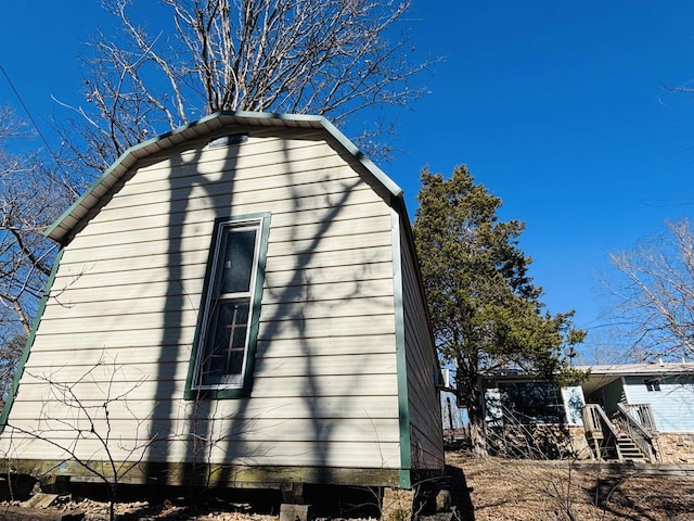 view of side of property