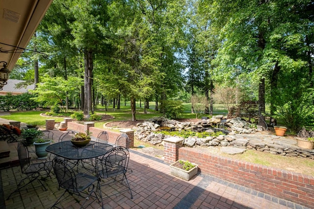 view of patio