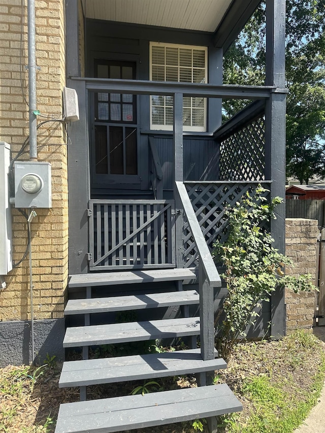 view of entrance to property