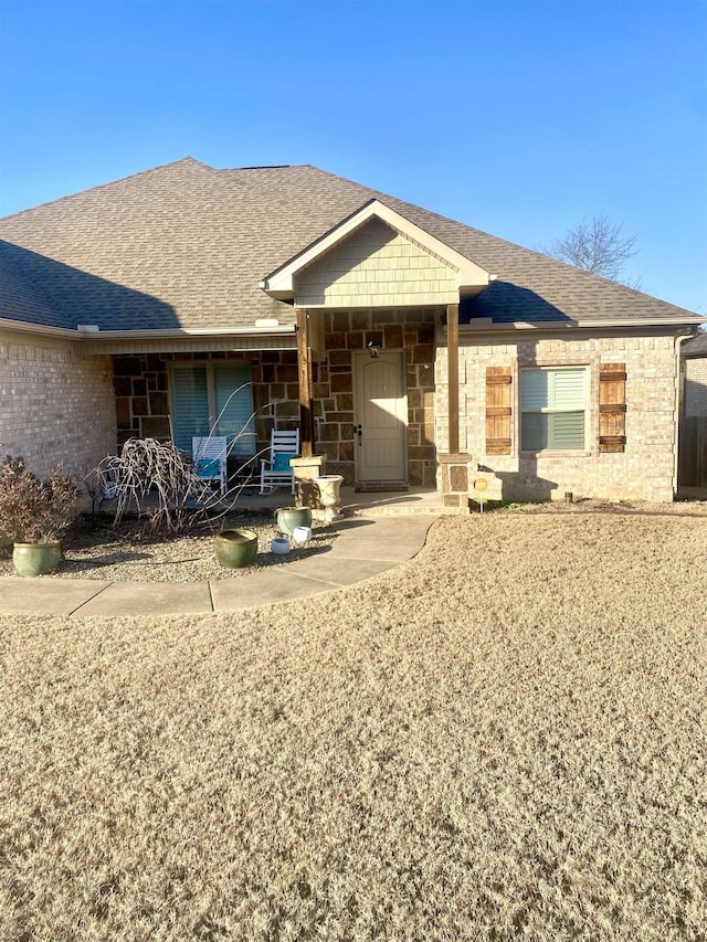 view of ranch-style house